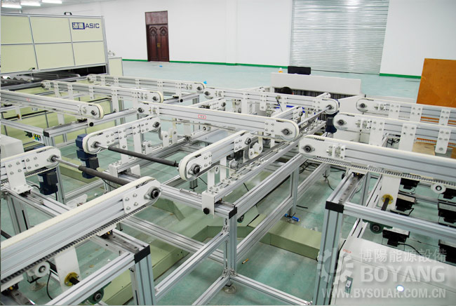 太陽能光伏組件生產線-90度轉向輸送機